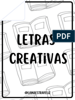 Letras Creativas