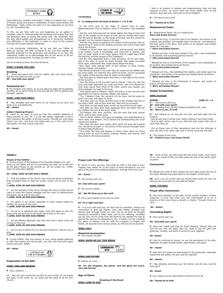 Missalette 23 thanks giving 2 download free pdf jesus prayer