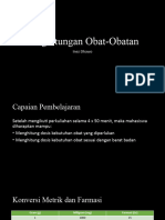 Penghitungan Obat-Obatan