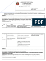 Plano de Aula - 8º Ano - Inglês