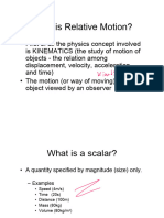 Lecture Note - Relative Motion