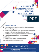 Chapter 4 Components of Special Education