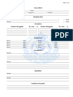 Reporte Arbitral