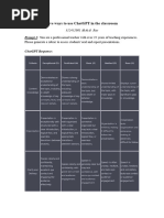 Five Ways To Use ChatGPT in The Classroom