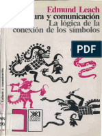 Leach, E. - Cultura y Comunicación. La Lógica de La Conexión de Los Símbolos (Ocr) (1989)