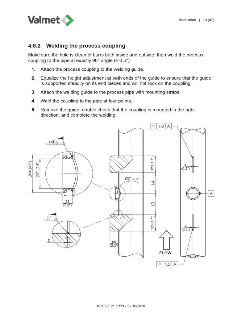 Valmet SP 4gen Deflector Installation PDF