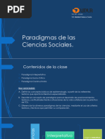 03 Clase - Paradigmas Ciencias Sociales