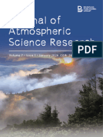 Journal of Atmospheric Science Research - Vol.7, Iss.1 January 2024