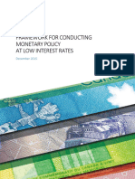 Framework Conducting Monetary Policy