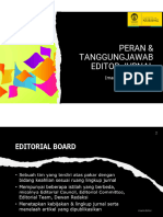 Peran & Tanggungjawab Editor