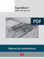 HK417 Manuel de Maintenance (FR) 967521 001 0609