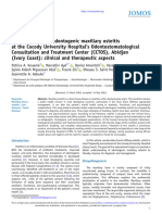 The Prevalence of Odontogenic Maxillary Osteitis at The 2rr2imbh89