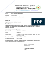 Surat Ajuan For Akreditasi Sma Sabbihisma