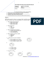 Soal Ukk Bahasa Inggris Kelas 2 SD