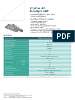 Citystar Led Roadlight 40W: Luminer Lengkap Led Jalan Lokal (Tanpa Smart System)