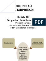 Komunikasi Antarpribadi