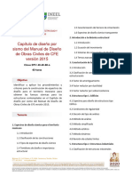 Capitulo de Diseño Por Sismo Del Manual de Diseño de Obras Civiles