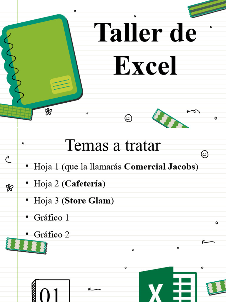 Taller de Excel Básico: Actividades Prácticas | PDF