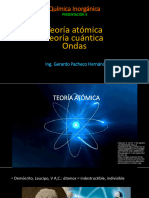 PRESENTACIÓN - 3 Teoría Atómica Teoría Cuántica Ondas Química Inorgánica 24-2