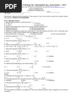 Finals Examination