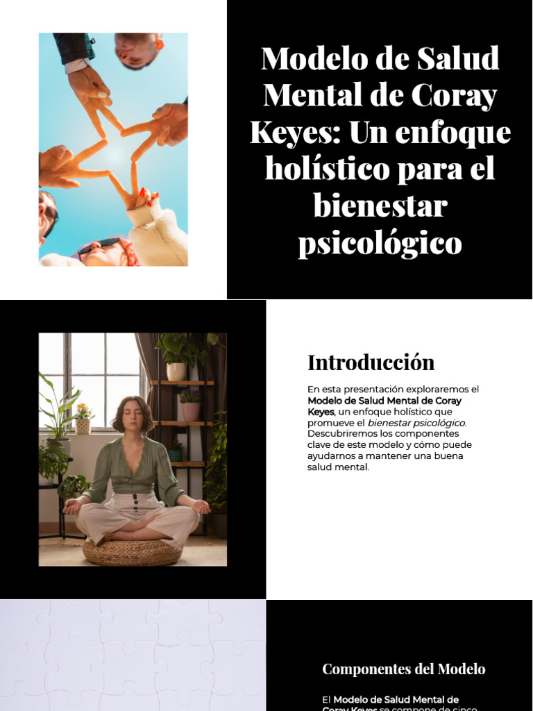 Modelo de Keyes: Bienestar Psicológico Holístico | PDF