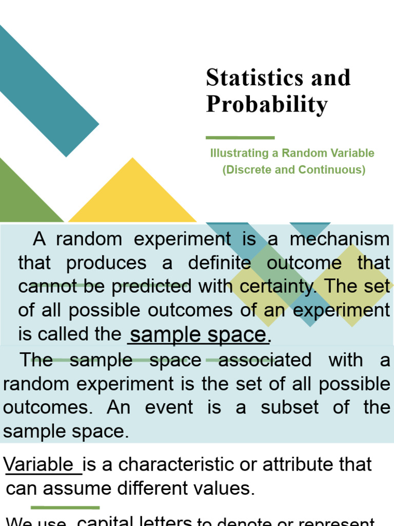 Quarter-3-MELC-1 Statistics and Probability PPT | PDF | Probability ...