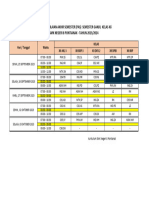 Jadwal PAS Xii Ganjil 2023