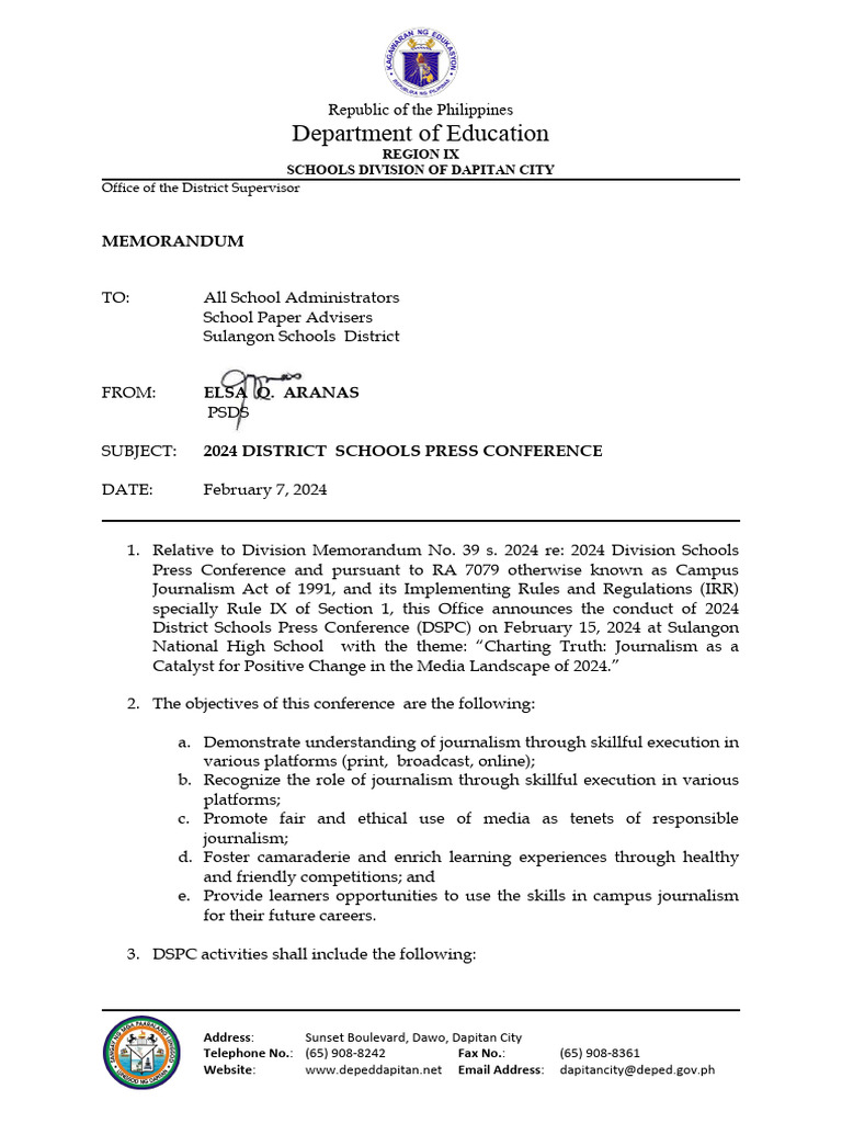 Memo Journalism Meeting | PDF | Journalism | Mass Media