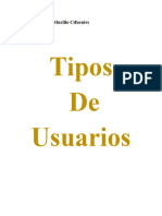 Tipos de Usuarios