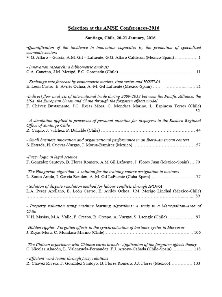 Exchange Rate Forecast by Econometric Models, Time Series and HOWMA ...