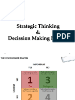 Model of Strategic Thinking