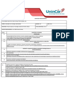 Conteúdo Programático Psicologia e Desenvolvimento Atípico 10º Período 2021