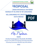 Proposal Pembangunan Musholla An-Naba