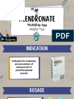 Alendronate Helpful Tips