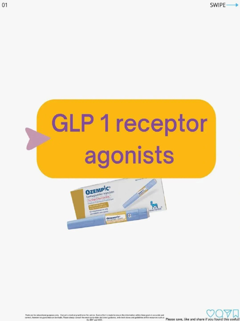 View of GLP 1 Receptor Agonists | PDF