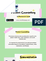 Patient Counselling A Pharmacist Guide