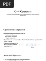 02 C++ Operators