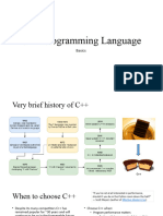 01 C++ Programming Languag