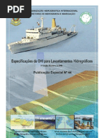 Especificações da OHI para levantamentos Hidrográficos