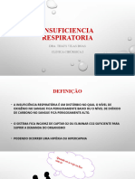 AULA 3. INSUFICIENCIA RESPIRATORIA Clinica Cirurgica