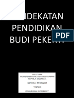 Pendekatan Pendidikan Budi Pekerti