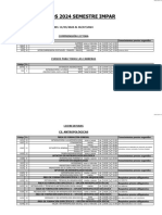 HORARIOS 2024 SEMESTRE IMPAR FHUCE UDELAR Uy.