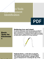 Electronics Tools and Components Identification