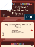 YUNIT II. Kasaysayan NG Panitikan Sa Pilipinas - (Aralin 1 To 3) v1