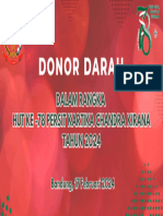 Donor Darah Merah
