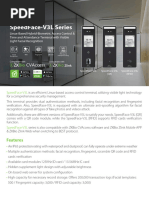 SpeedFace-V3L Series Datasheet - CVAccess 202312