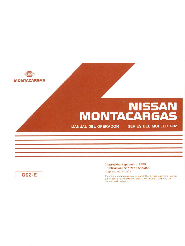 Manual Operador Q02 | PDF