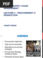 Lecture 4-Procurement - Production