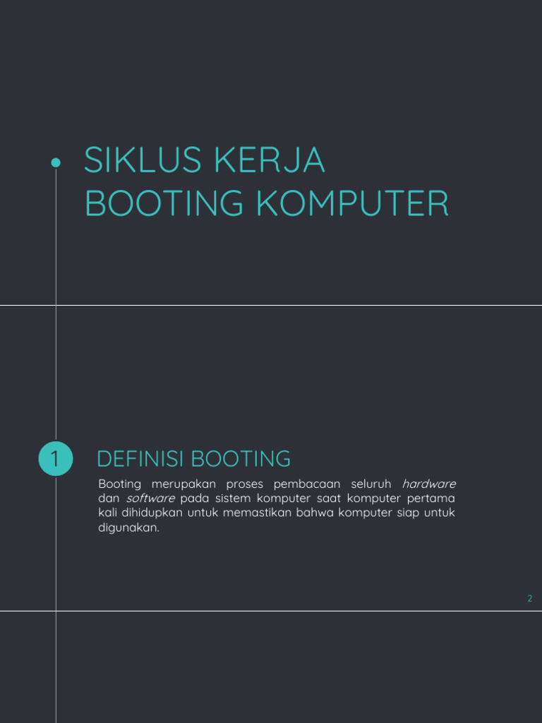 Proses Booting dan POST pada Komputer | PDF