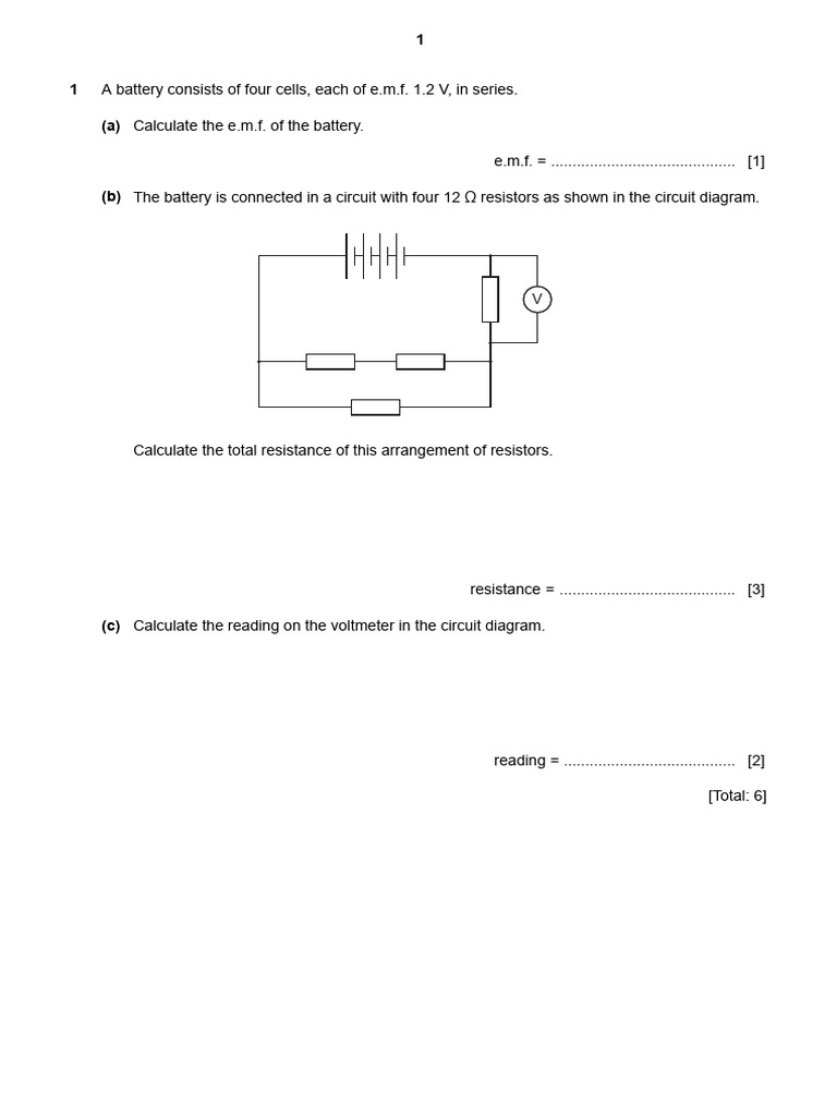Circuit Calculations and Analysis Guide | PDF | Series And Parallel ...